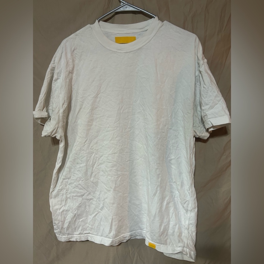 Yellow label T-shirt